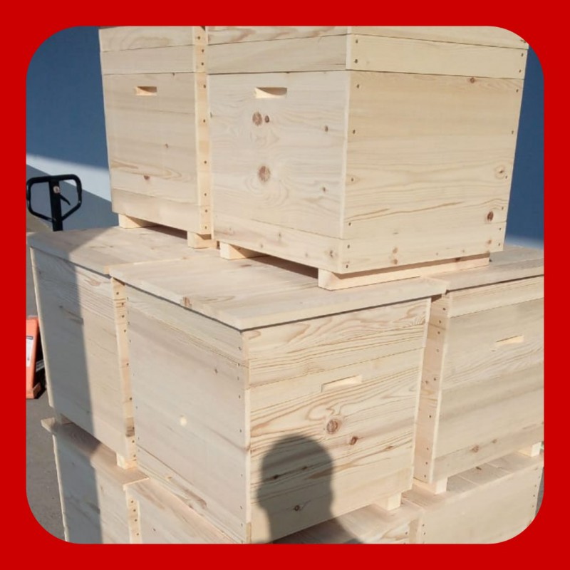 Улей для пчел на 12 рамок, однокорпусной, на теплый или холодный занос