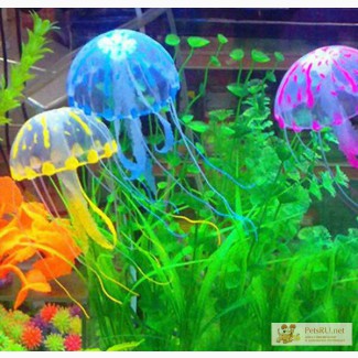 Медуза для аквариума силиконовая в Краснодаре