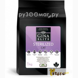 Gina Elite Sterilized Cat 1 кг