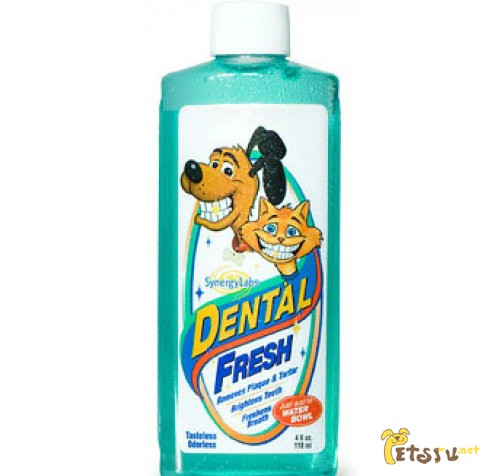 жидкая зубная щетка для собак дентал фреш